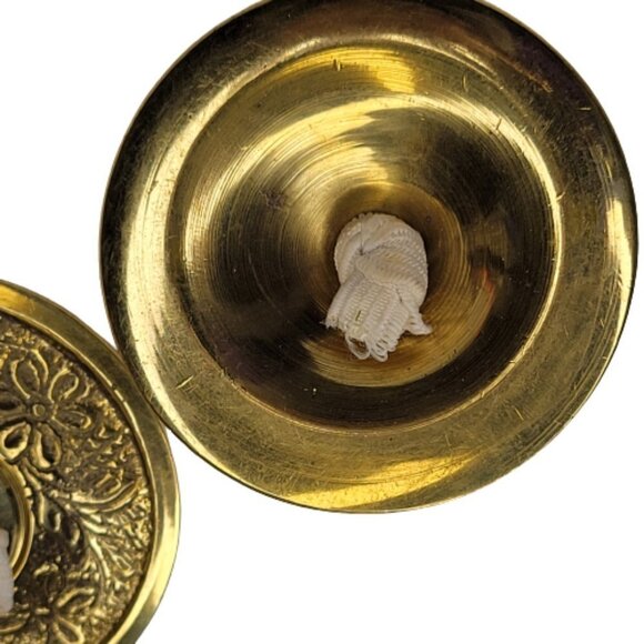 Gold Cymbals Finger Cymbals Musical Instrument - Picture 3 of 5